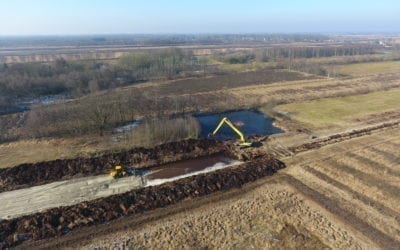 Voorbereiding werkzaamheden nieuwe natuur Noordoost, grenskade en interne kades en paden