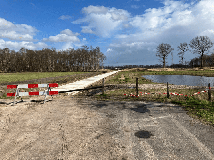 Fietsen langs ecologische verbindingszone Koelveen
