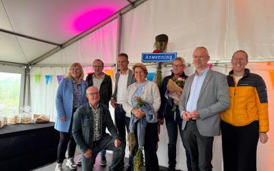 Feestelijke opening: Nieuwe Stheemanstraat vanaf nu Anwenning